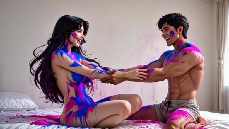 BabliBadmashx: Holi knullar Babli Bhabhi knullar i Holi