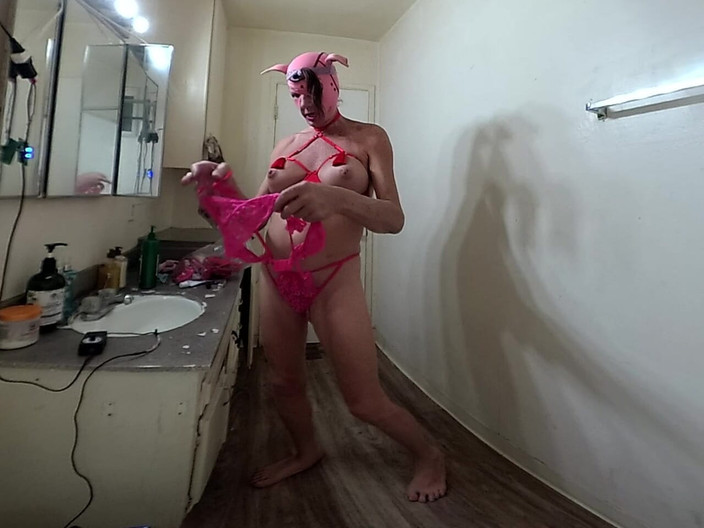 Lizzy Yum VR: Lizzy Yum VR září 2025 Koupání Dilating Masturbace # 59