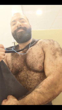 A Little Post Workout Nipple Play