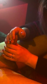 An Exam and Erotic Handjob to Help His Pain