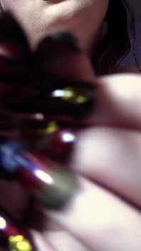 Cerimônia de stiletto nails