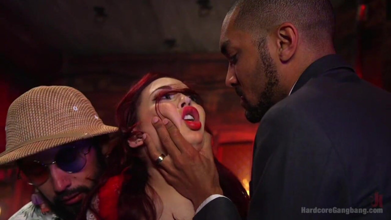 Hardcore Gangbang by Kink: Sial Fine Pie! Gangbang parodi puncak kembar