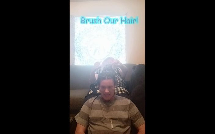 BBW nurse Vicki adventures with friends: Brushing Our Hair Taking Turns