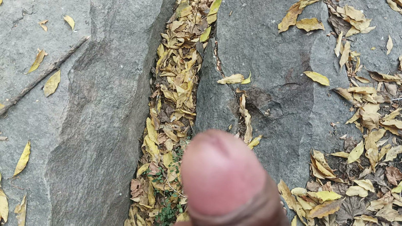 Suthavillagexxx: Cowok tamil lagi asik masturbasi di hutan