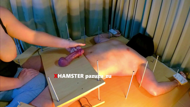 Pazuzu_zu: Voeten kietelen + cbt + plagen aftrekken + geruïneerd orgasme + post een orgasme
