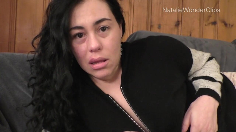 Natalie Wonder: Nago dla napalonej macochy spustoszyć twojego kutasa naprawdę dobrze