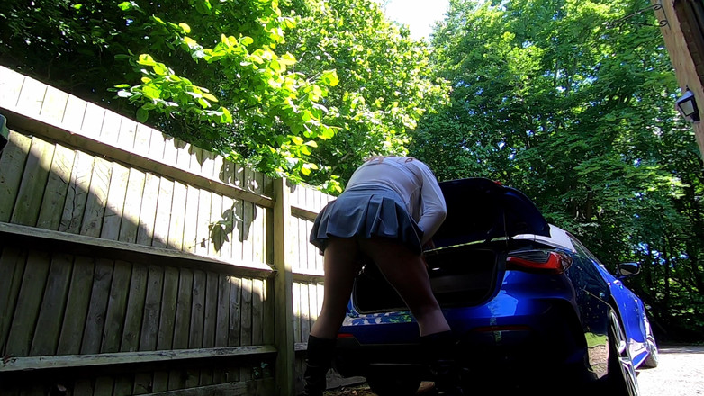 Kellycd2022: Amatör crossdresser Kellycd2022 Sexig MILF i stövlar sömlös strumpbyxor Minxys...