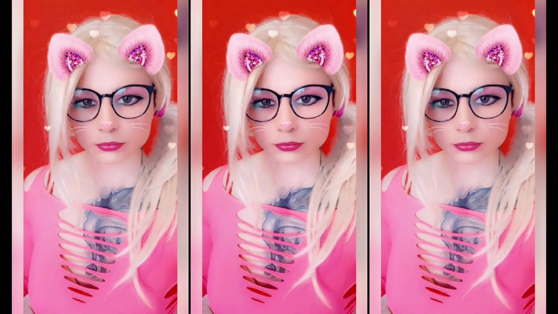 Sissy Slut Chantal Sweet: Roze Sissy Kitten