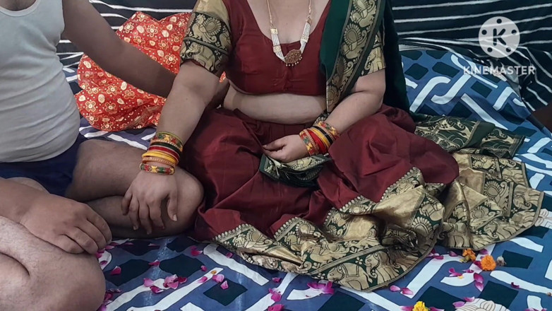Salmaan001: नवविवाहित जोड़ा पहली रात हिंदी में मनाता है