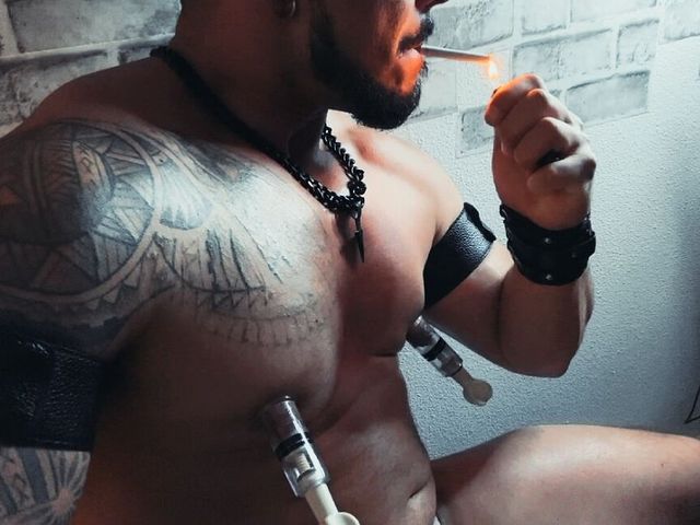 Dude, Grab a Cigarette and Come Cum with Me! (Reds and Muscles)