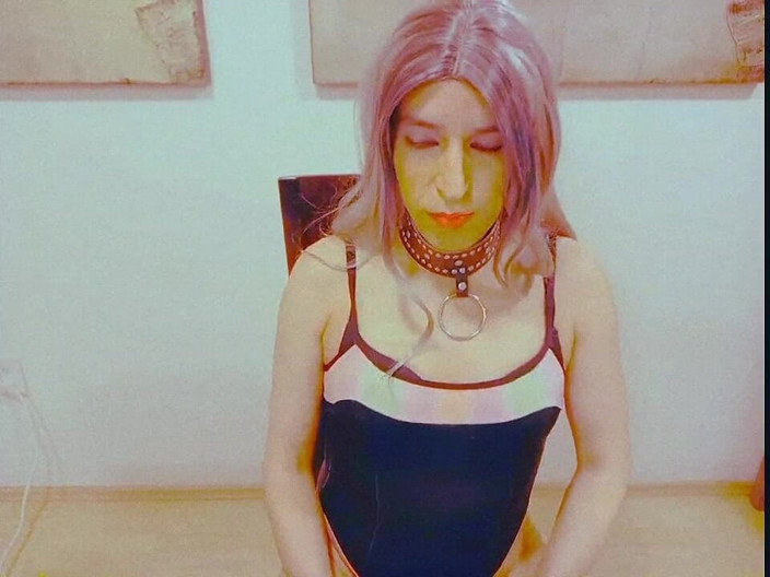 Tammy sissy slave: Shemale thủ dâm