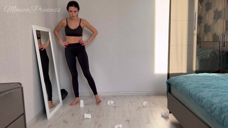 Princess Monica: Giantess Destroys a City with Her Ass