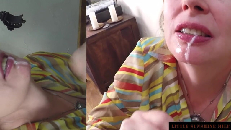Little Sunshine MILF: Mai întâi un futai în cur în picioare decât sperma în gură la bancomat