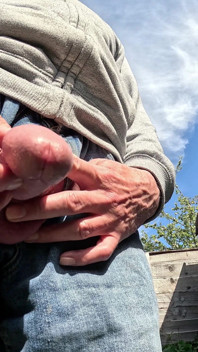Wanking and Cumming Outside Friend's House Wearing Jeans - Rockardglans