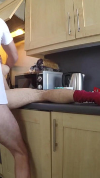 Stepdaddy Breeds Me in the Kitchen for Breakfast