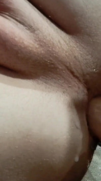 Close up of Me Toying My Tight Little Sissy Hole