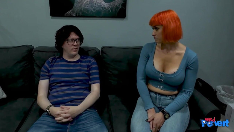 Nerd Pervert: Lolla Rae - rothaariger gobbler