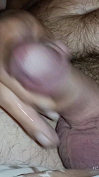 Naked Close up Uncut Cock Wanking, Moaning Orgasm, Delicious Creamy Cum - Rockard Stepdaddy