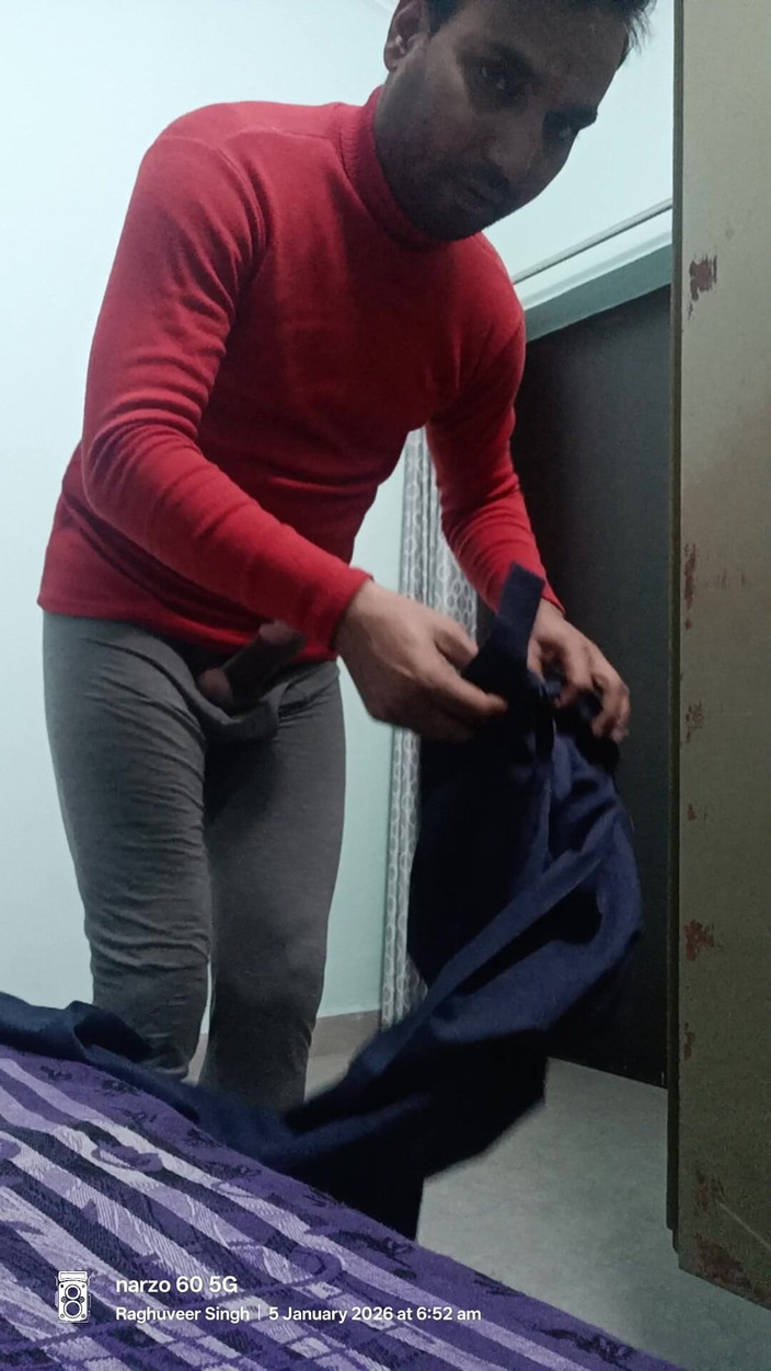 Rajasthani-old-lover: Hintli desi adam duş ve açık havada park ile üvey babası...