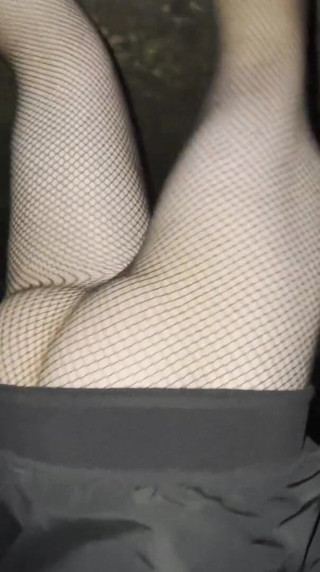 Apomit: Night walking in pantyhose close road teen hot boy flash...
