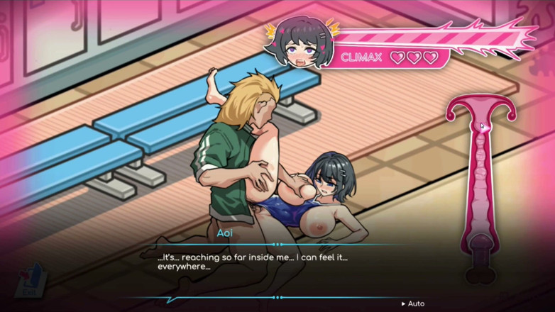 NSFWOtaku: เกมเฮนไต - ฉากแกลเลอรี่เย็ดที่เร่าร้อน - Lifeguard Holic