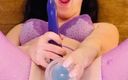 Submissive Miss BDSM &amp; Uk Girl Fun: Sub bunny girl orgasmo com plug anal, vibrador gigantesco e...