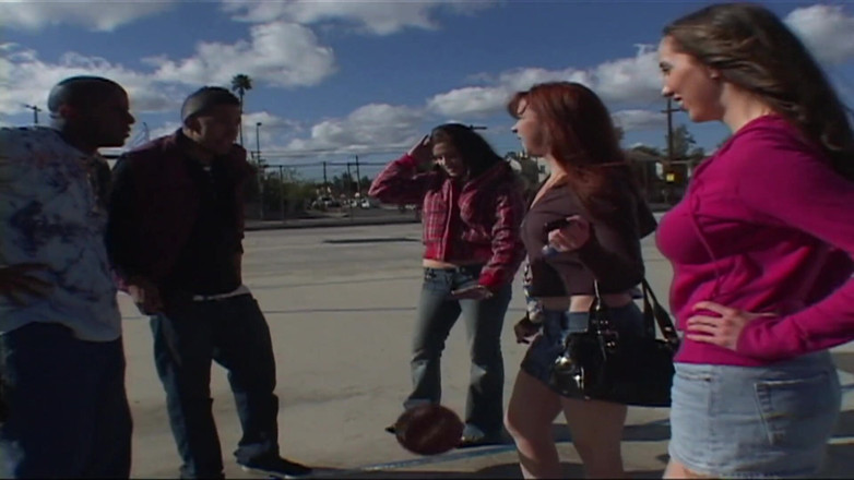Black Monstercock Force: Orgía gangbang con bbc