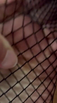Fishnet Stockings on Feet