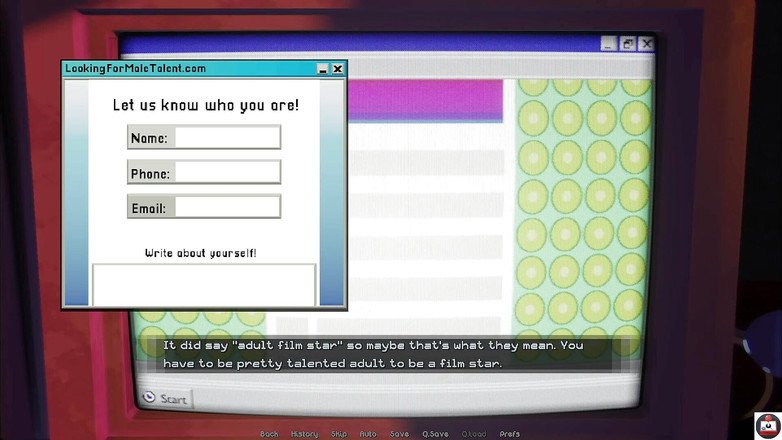 Joystick Cinema: Hooked! - Destined to Be a Great XXX Actor!!!