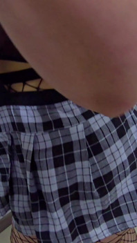 Fishnets Are the Perfect Accessory for a Skirt Like This