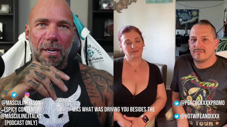 Raw and Uncensored with Masculine Jason: Redemption Interview Peacock Couple Episode 11