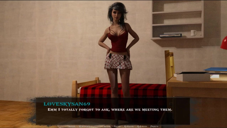 LoveSkySan69Real: Kamergenoot uit de hel deel 1 sexy succubus door Loveskysan69