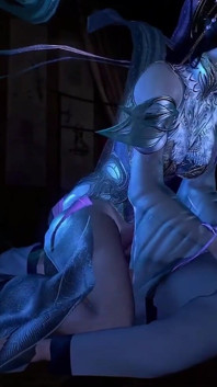 İlahi tanrıça sonsuz: sanal baştan çıkarma parlaması - 3 boyutlu animasyon hentai
