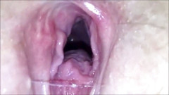 Sadee Rain: Guardando mia moglie farsi abituare da un cazzo enorme trans...