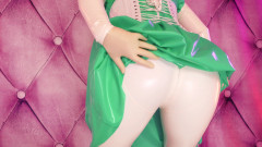 Arya Grander: Bílá Latexová gumová kombinézová lékařská Sexy Fetiš Tease Video - Sexy...