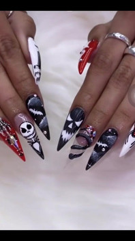 My New Halloween Nails ‍