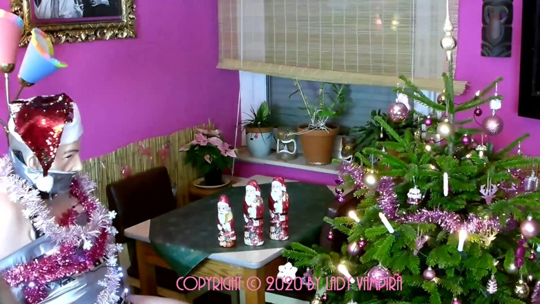 Domina Lady Vampira - SM Studio Femdom Empire: Jinlge Balls - lokdaun men Santa Claus bhaag 1