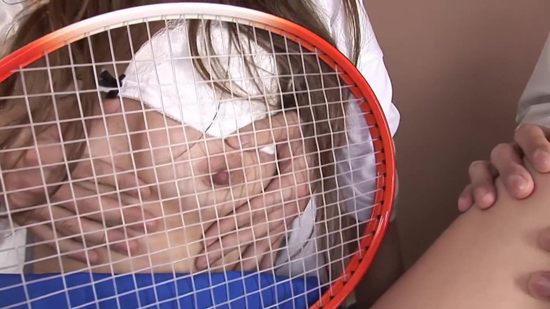 Pure Japanese adult video ( JAV): Japanese tennis player gets her pussy shaved and satisfied by...