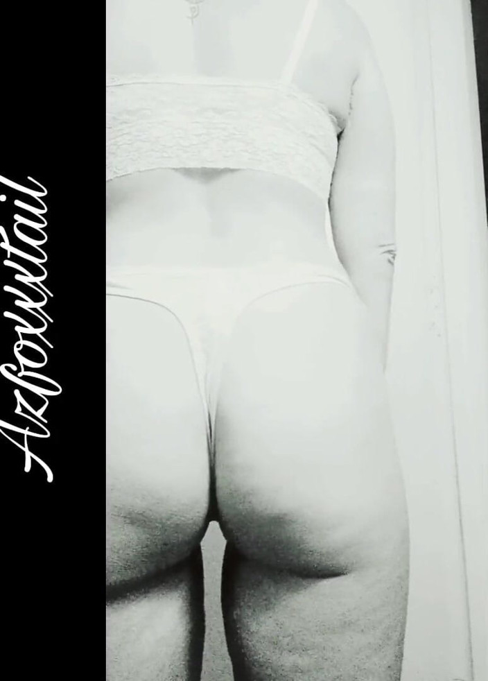 AzFoxxxTailPhelicia: Strip 7 - White