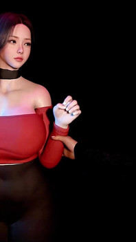 Ratu animasi fantasi: dewi lekuk rambut - hentai animasi 3d