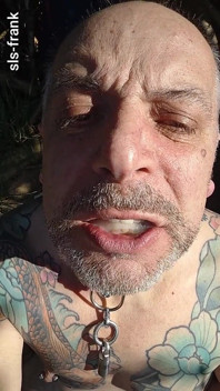 Sls-frank Bir Talibin ağzındaki Şişman Sperm Yükü.