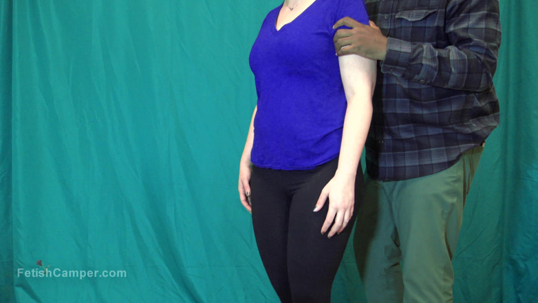 FetishCamper: Full video leggings grinding yoga pants titty touching