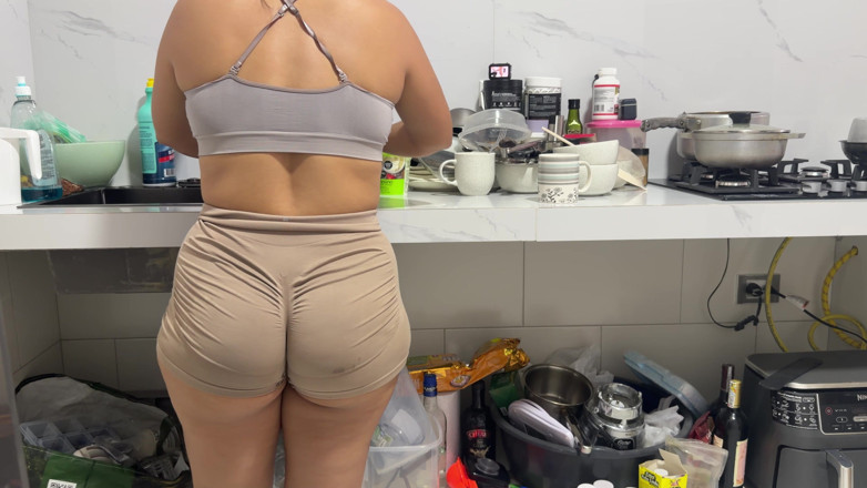 PronoiaMey: Horny Stepsister Marasexxxx Fucked Hard by Stepbrother in Cooking Sex...