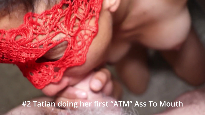 Azure Sky Films: Amateur MILF brings new girl for anal + fingering + first ATM...
