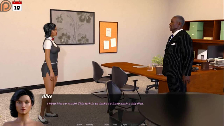 Dirty GamesXxX: L'histoire d'une MILF : une femme sexy suce une grosse bite...