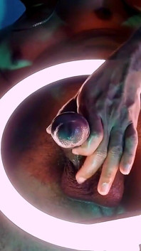 Play of Light in a Delicious Masturbation