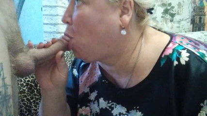 Zona901: Stepmom blowjob from a mature plump mother-in-law