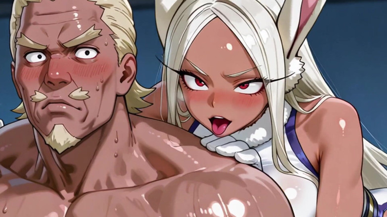 Prznai: A (Naruto) X Mirko (mha)