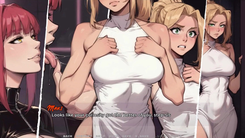 Cumming Gaming: Mi nueva novia Juego Hentai Tabú Ep.63 ¡Mis dos hermosas hermanas...