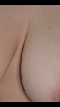Bouncing My Boobs Above Your Face and My Hard Hard Nipples Moving Close to You:) Part 1